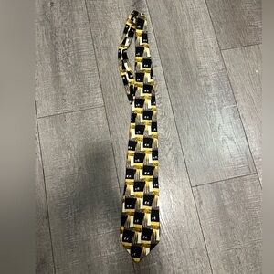 Ermenegildo Zegna Geometric Printed Silk Tie $240